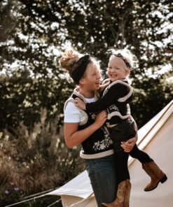 Alternative view of Bandeau Mini "Velvet Black"