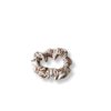 Scrunchie Mini "White Sand" - Bamboo cotton