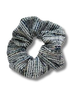 Scrunchie Maxi "Boucle Blue"