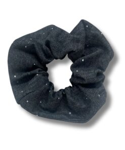 Scrunchie Maxi "Diamond Jeans" - Donker grijs