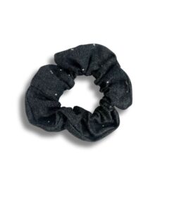 Scrunchie Original "Diamond Denim" - Donker grijs