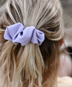 Alternative view of Scrunclip "Stripes Lila"