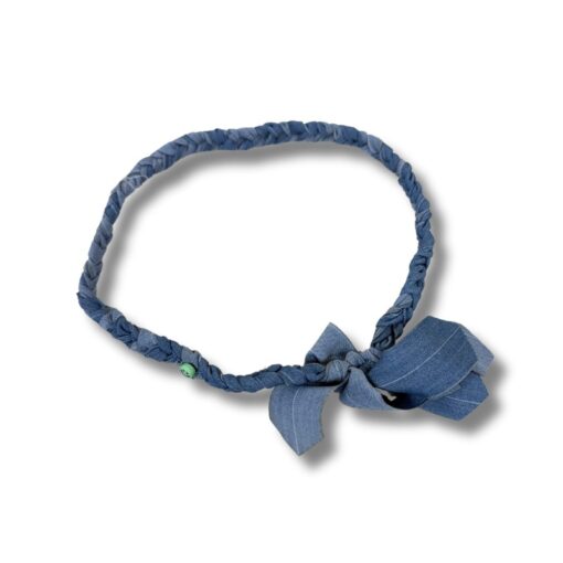 Bandana ketting "Stripe Blue" (KIDS)