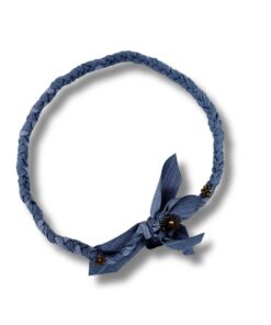 Bandana ketting "Stripes Blue"