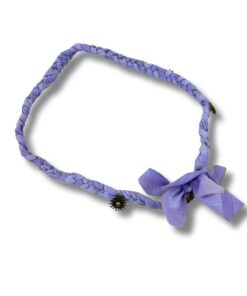 Bandana ketting "Stripes Lila"