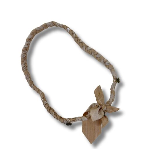 Bandana ketting "Stripes Sand"