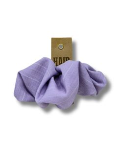 Scrunclip "Stripes Lila"