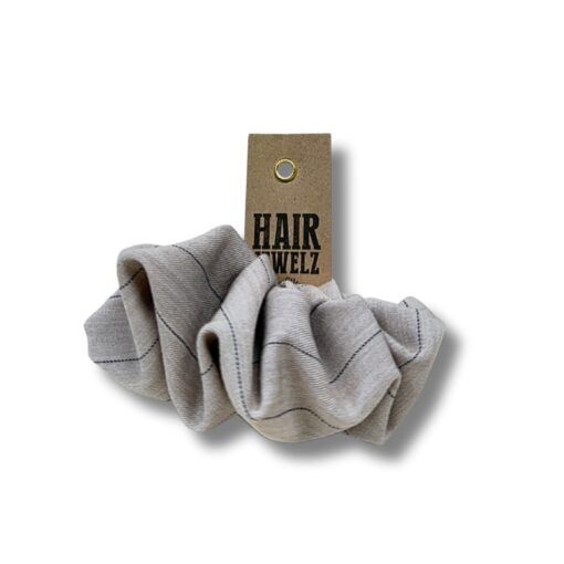 Scrunclip " Stripes Beige"