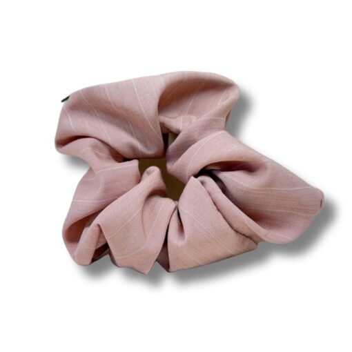 Scrunchie Maxi "Stripes Rose"