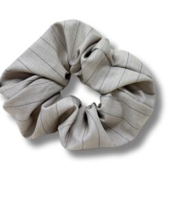 Scrunchie Maxi "Stripes Beige"