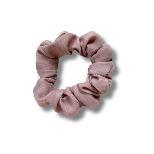 Scrunchie Mini "Stripes Rose"