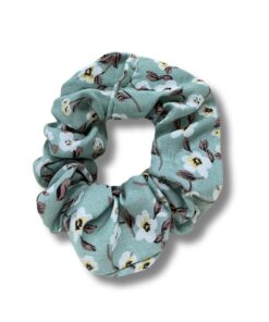 Scrunchie Original "Mint Flower"