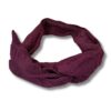 Bandeau Normaal "Padded Burgundy"