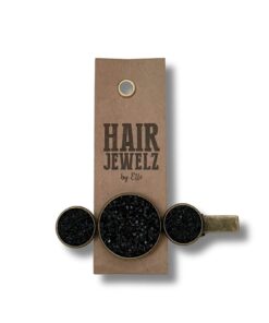 Colourclip Alligator "Glitter Glow Black"