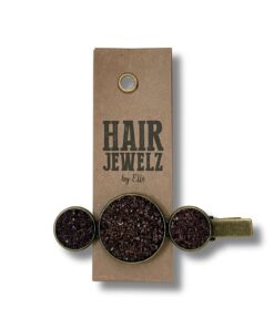 Colourclip Alligator "Glitter Glow Brown"