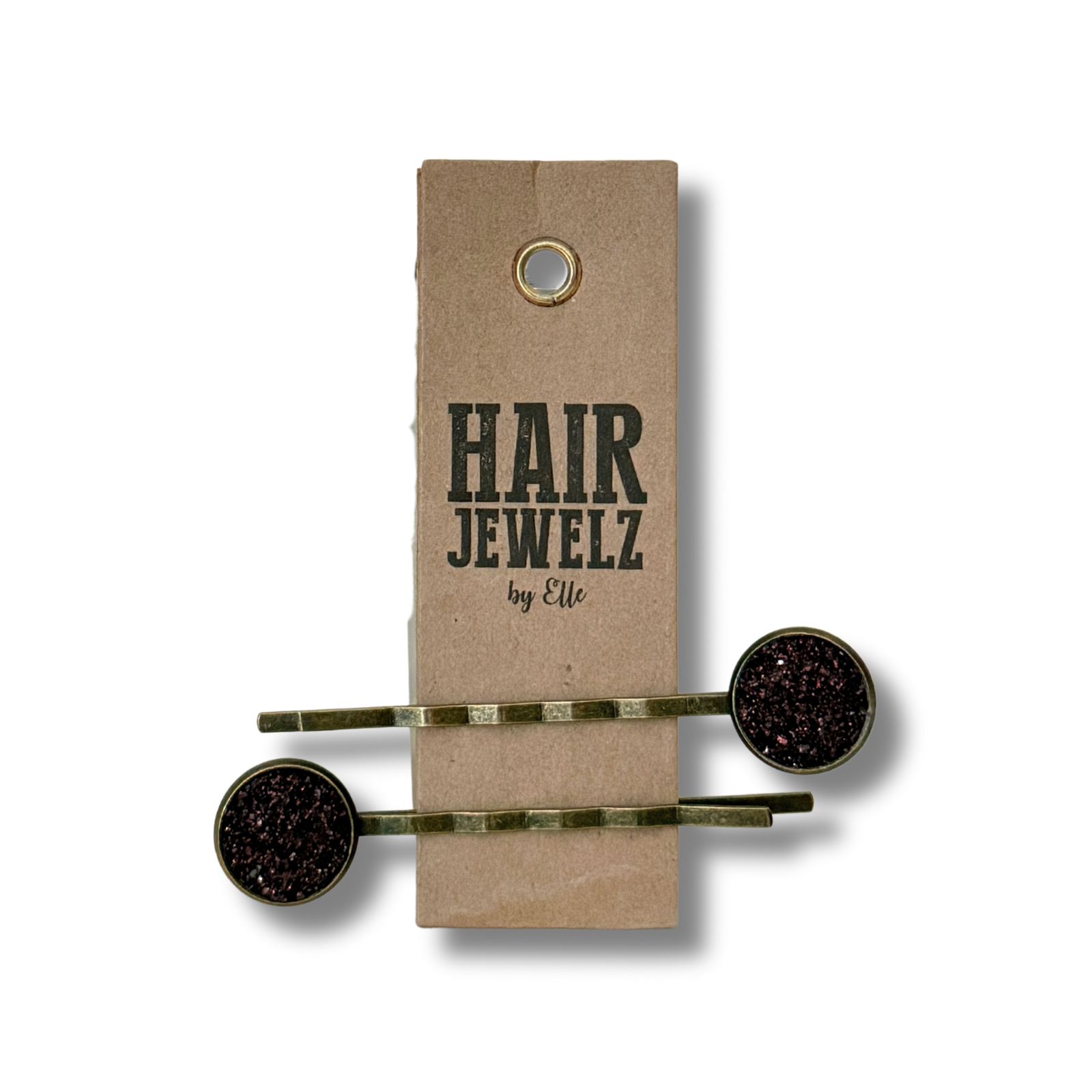 Colourclip Slide "Glitter Glow Brown"