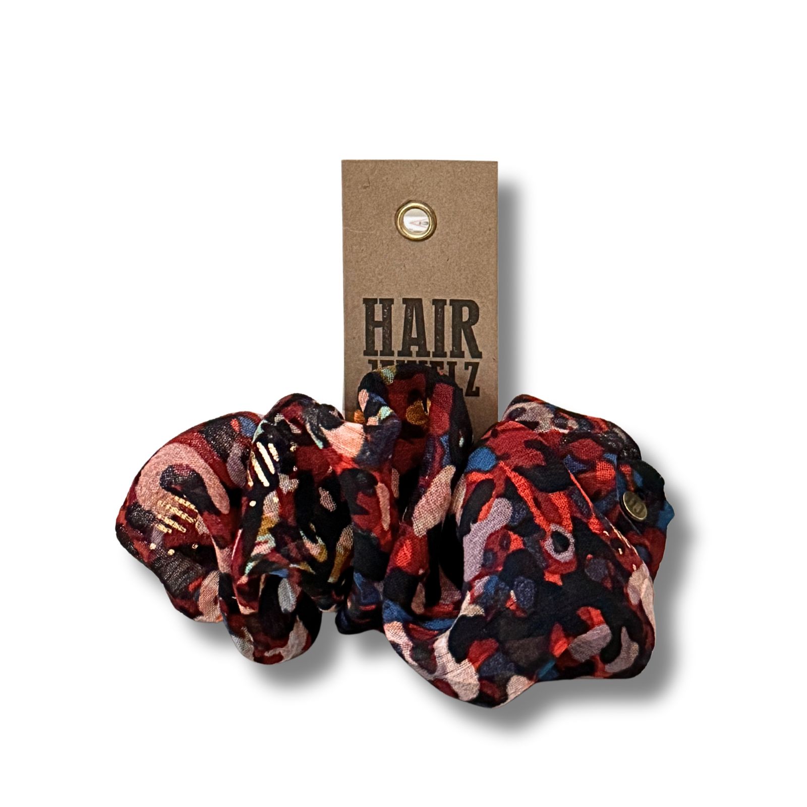 Scrunclip "Golden Burgundy"