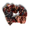 Scrunchie Maxi  "Golden Burgundy"