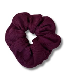 Scrunchie Maxi  "Padded Burgundy"