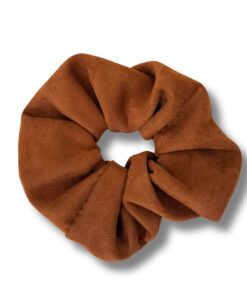 Scrunchie Maxi   "Suede Caramel"