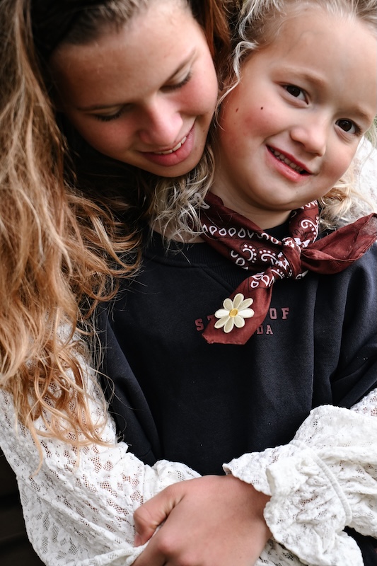 Bandana sjaal "Dark Brown" - Afbeelding 3