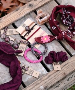 Alternative view of Colourclip Slide "Golden Burgundy"